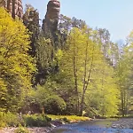 Apartment An-der-bastei-i-mit-garten