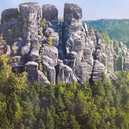 Apartment An-der-bastei-i-mit-garten