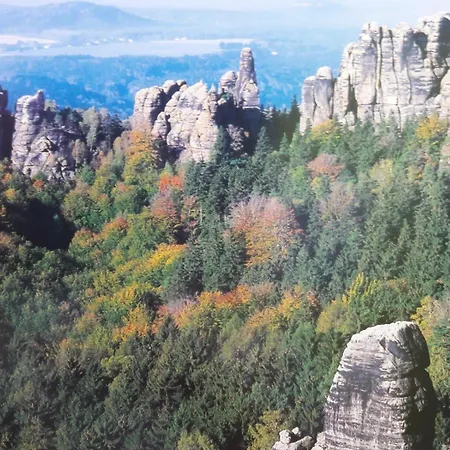Apartment An-der-bastei-i-mit-garten